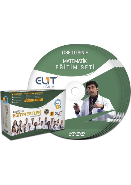 Elit 10. Sınıf Matematik Görüntülü Eğitim Seti (64 GB USB Bellek İçerisinde)