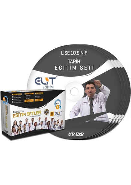 Elit 10. Sınıf Tarih Görüntülü Eğitim Seti (64 GB USB Bellek İçerisinde)