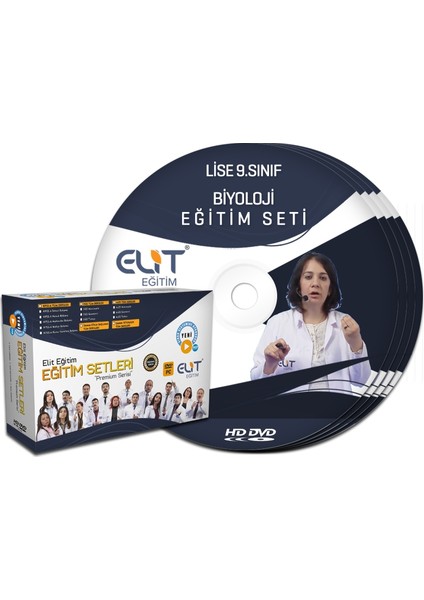 Elit 9. Sınıf Biyoloji Görüntülü Eğitim Seti (64 GB USB Bellek İçerisinde)