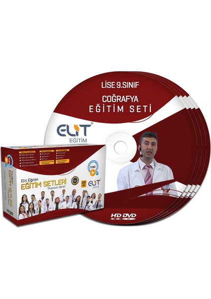 Elit 9. Sınıf Coğrafya Görüntülü Eğitim Seti (64 GB USB Bellek İçerisinde)