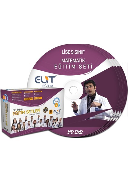 Elit 9. Sınıf Matematik Görüntülü Eğitim Seti (64 GB USB Bellek İçerisinde)