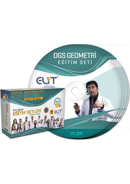 Elit DGS Geometri Görüntülü Eğitim Seti (64 GB USB Bellek İçerisinde)