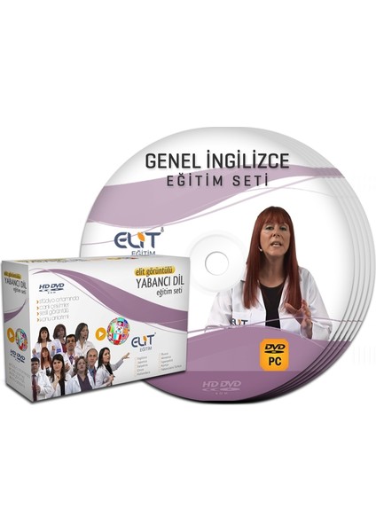 Elit Genel İngilizce ve YDS Görüntülü Eğitim Seti (64 GB USB Bellek İçerisinde)