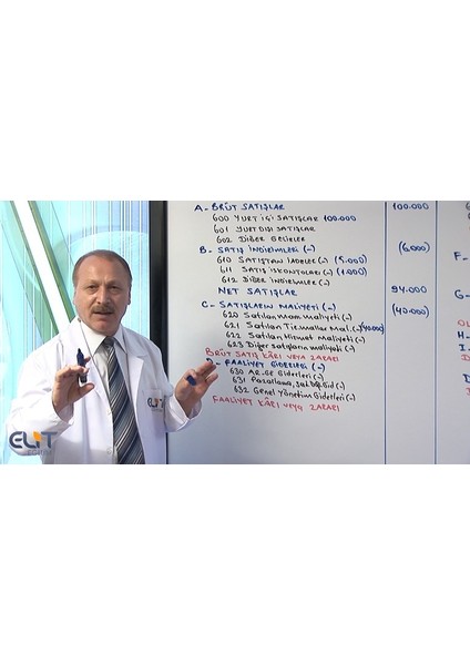 Smmm Staja Giriş Finansal Muhasebe Görüntülü Eğitim Seti fiyatları