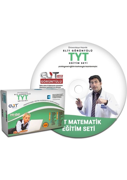 Elit TYT Matematik Görüntülü Eğitim Seti (2 Adet 64 GB USB Bellek İçerisinde)