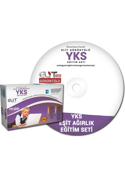 Elit AYT Eşit Ağırlık Görüntülü Eğitim Seti (320 GB Taşınabilir Disk İçerisinde)