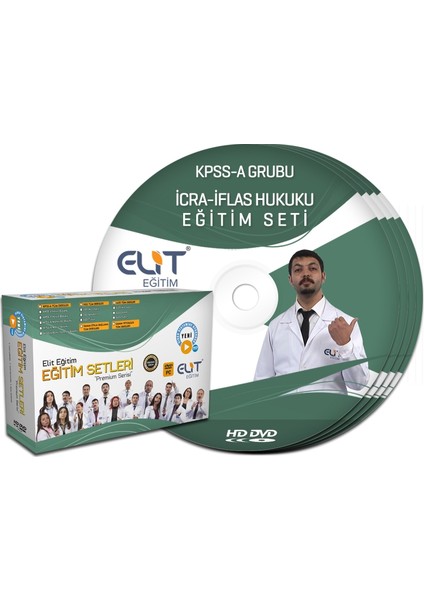 Kpss A İcra Ve İflas Görüntülü Eğitim Seti