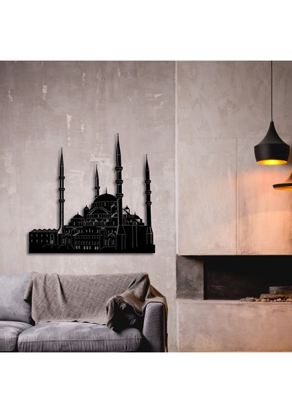 Kocatepe Silüeti Metal Duvar Dekoru