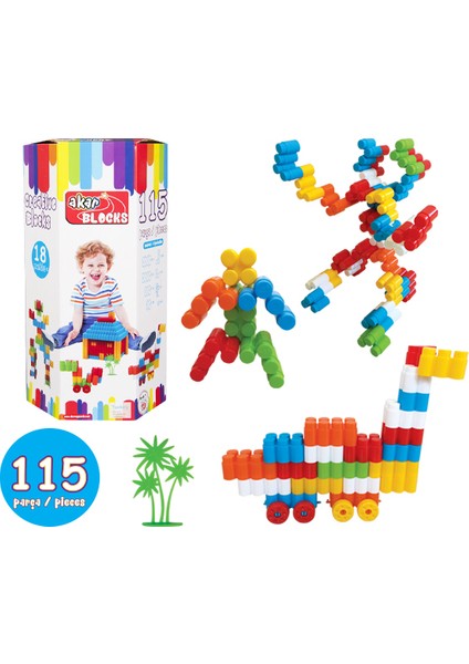Akar 115 Parça Zeka Blokları 01-105
