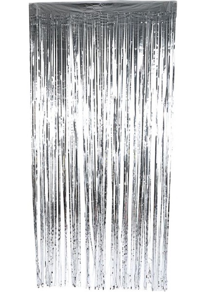 Kapı Banner Simli 1X2 Mt Gümüş P1-200 - Ar1598G