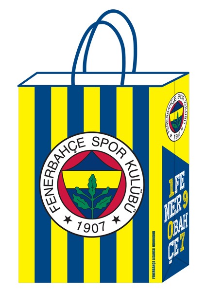 Elitetime Kağıt Parti Çantası Fenerbahçe (18*24 Cm)