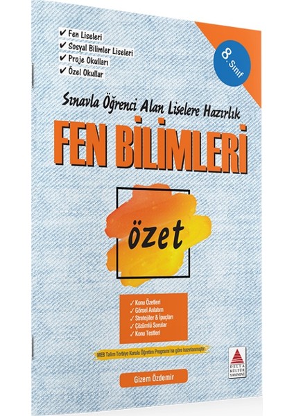 8. Sınıf Fen Bilimleri Özet Liselere Hazırlık