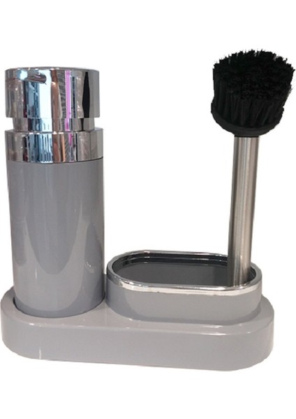 Polen Sıvı Sabunluk Gri M-E43-07