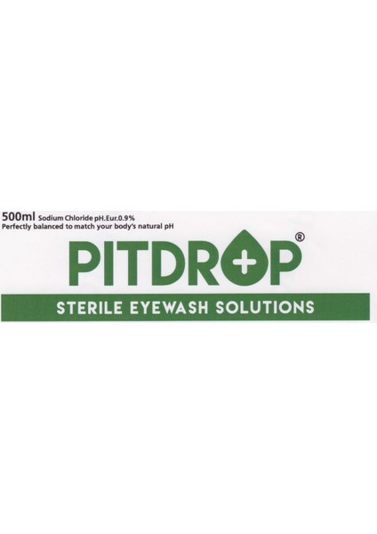 Pit Drop PD - 001 Steril Göz Solüsyonu / Göz Yıkama Duşu 500 ml