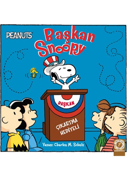 Başkan Snoopy (Hediyeli Çıkartma)