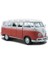Maisto Volkwagen Van Samba 1:24 Model Araba Special Edition Kırmızı 1