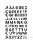 Ofis Etiketleri Harf Ve Rakam A-Z Harf 10 Mm 4158 1