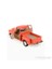 1955 Chevy Stepside Pick-Up Çek Bırak 1/32 Die Cast Model Araç Turuncu 2