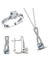 Altın Kaplamalı Gümüş Sonsuz Tektaş Takım (GT00146) 1