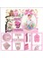 Doğum Günü Standart Set 3 Yaş Kız Çocuğu Pembe 30 Kişilik 1