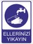 Ellerinizi Yıkayın 25 X 35 Cm Uyarı Levhası 1