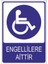 Engellilere Aittir 25 X 35 Cm Uyarı Levhası 1