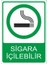 Sigara İçilebilir 25 X 35 Cm Uyarı Levhası 1