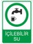 İçilebilir Su 25 X 35 Cm Uyarı Levhası 1
