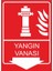 Yangın Vanası 25 X 35 Cm Uyarı Levhası 1