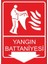 Yangın Battaniyesi 25 X 35 Cm Uyarı Levhası 1