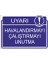 Este Uyarı Levhaları Uyarı Havalandırmayı Çalıştırmayı Unutma 25 X 35 Cm Uyarı Levhası 1