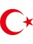Türk Bayrağı Oto Sticker - 10x8 cm 1