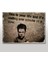 Ahşap Tablo Afişte Fight Club Brad 1