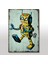 Ahşap Tablo Retro Robot Toy Figürü 1