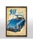 Ahşap Tablo Porsche 911 Kılasik Modeli 1