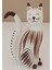 Dekoratif Kedi - El Yapımı Terra Kota 1