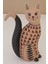Dekoratif Kedi - El Yapımı Terra Kota 1