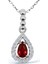 Zirkon Taşlı Gümüş Kolye N093901 1