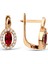 Zirkon Taşlı Rose Gümüş Set S013902 4
