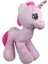 Sevimli Unicorn At Boynuzlu Peluş 45 cm Pembe Açık 1
