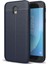 Samsung Galaxy J7 Pro Kılıf Suni Deri Dokulu Silikon 2