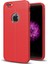 Apple iPhone 6S Kılıf Suni Deri Dokulu Silikon 2