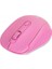 SM-300 Usb Rose Gold 4D Optik Alkalin Pil Kablosuz Mouse 2