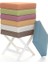 Evka Ahşap Bench Puf Light - Koyu Yeşil 4