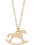 Wooden Horse Altın Kaplama Kolye 1