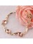Rosegold Kristal Çiçek Dalı Bayan Bilezik 1