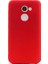 Alcatel İdol A3 Kılıf Premier Silikon Kılıf Kırmızı + Cam 1