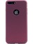 Apple iPhone 8 Plus Kılıf Premier Silikon Kılıf Mor 1