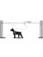 Goodnespet Köpek Yaylı Çelik Bahçe Bağlama Halatı 15 Metre 2