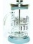 French Press Bitki Çayı Demliği Gri 600 ml 5